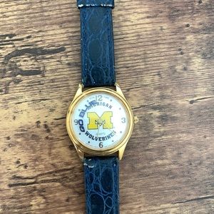 University of Michigan Sun Time watch.  Needs new battery.  GO BLUE!!!